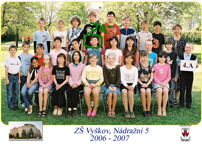 Naše třída(minulá) takže jsou všichni kámoši